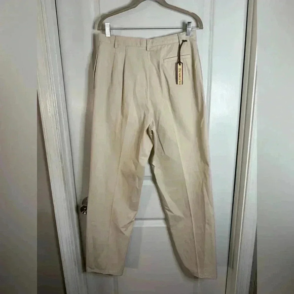 NWT Pendleton Women’s Khaki 100% Cotton Dress Pant Trousers - Size 12 - Picture 4 of 9